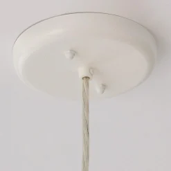 Filigree Lotus Metal Shade Pendant