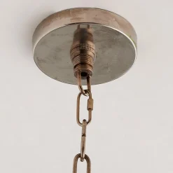 Fire and Earth Pendant - Dome - Medium