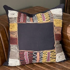 Flare Embroidered Pillow