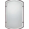 Floating Frame Rounded Rectangular Mirror