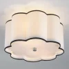 Flower Drum Shade Ceiling Light