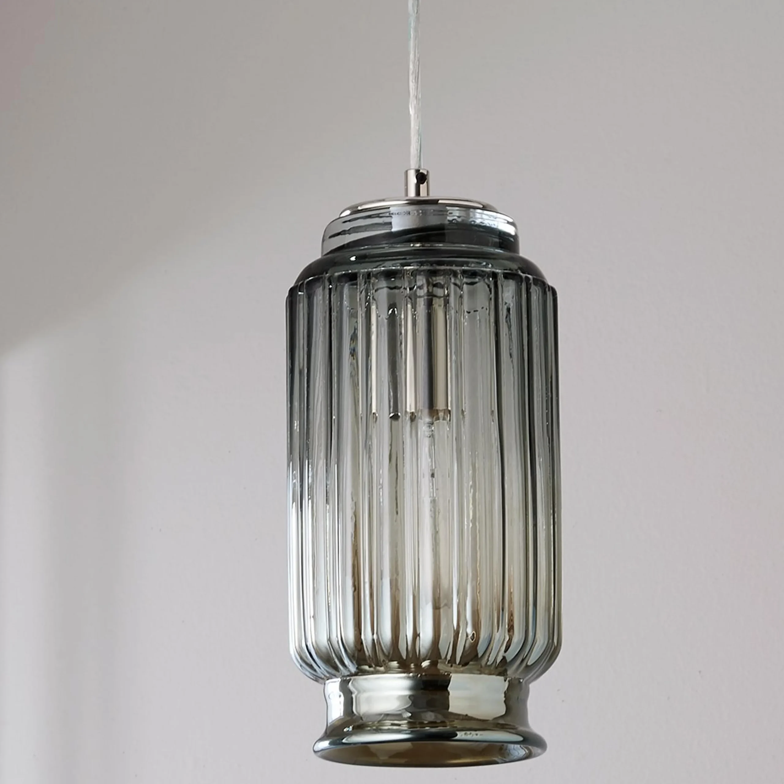 Fluted Cylinder Pendant
