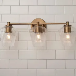Fluted Felix Vanity Light - 3 Light