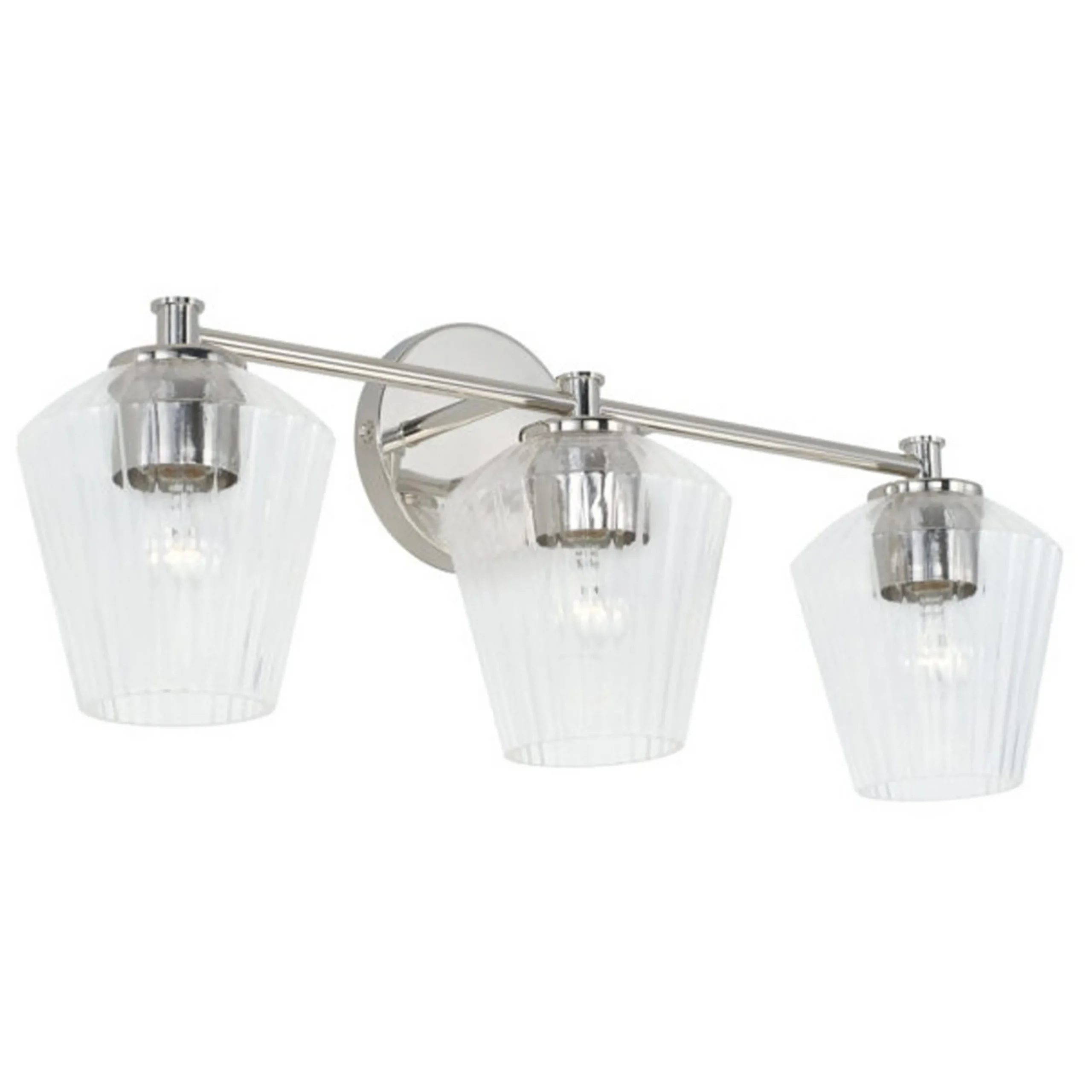 Fluted Felix Vanity Light - 3 Light