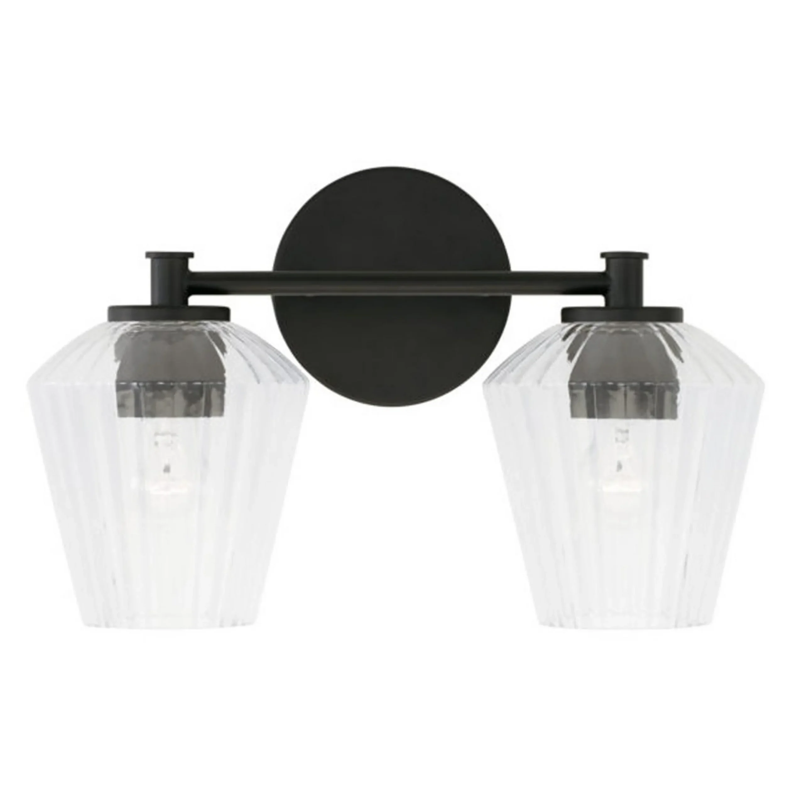 Fluted Felix Vanity Light - 2 Light