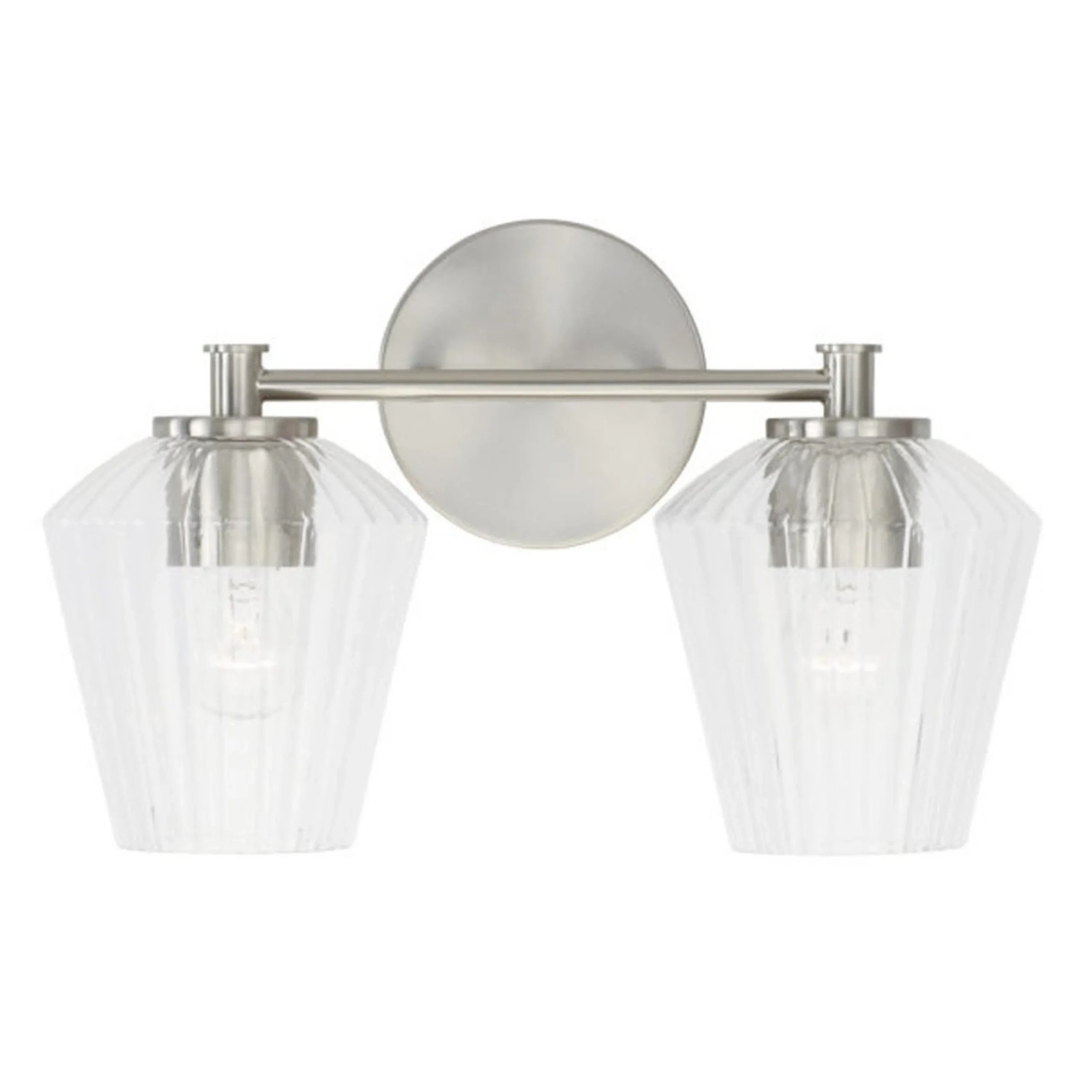 Fluted Felix Vanity Light - 2 Light