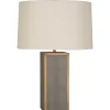 Framed Snakeskin Table Lamp