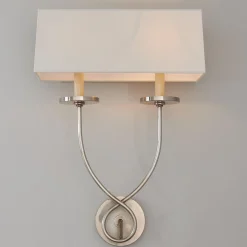 French Twist 2 Light Sconce