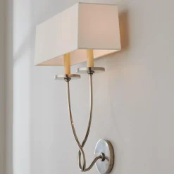 French Twist 2 Light Sconce