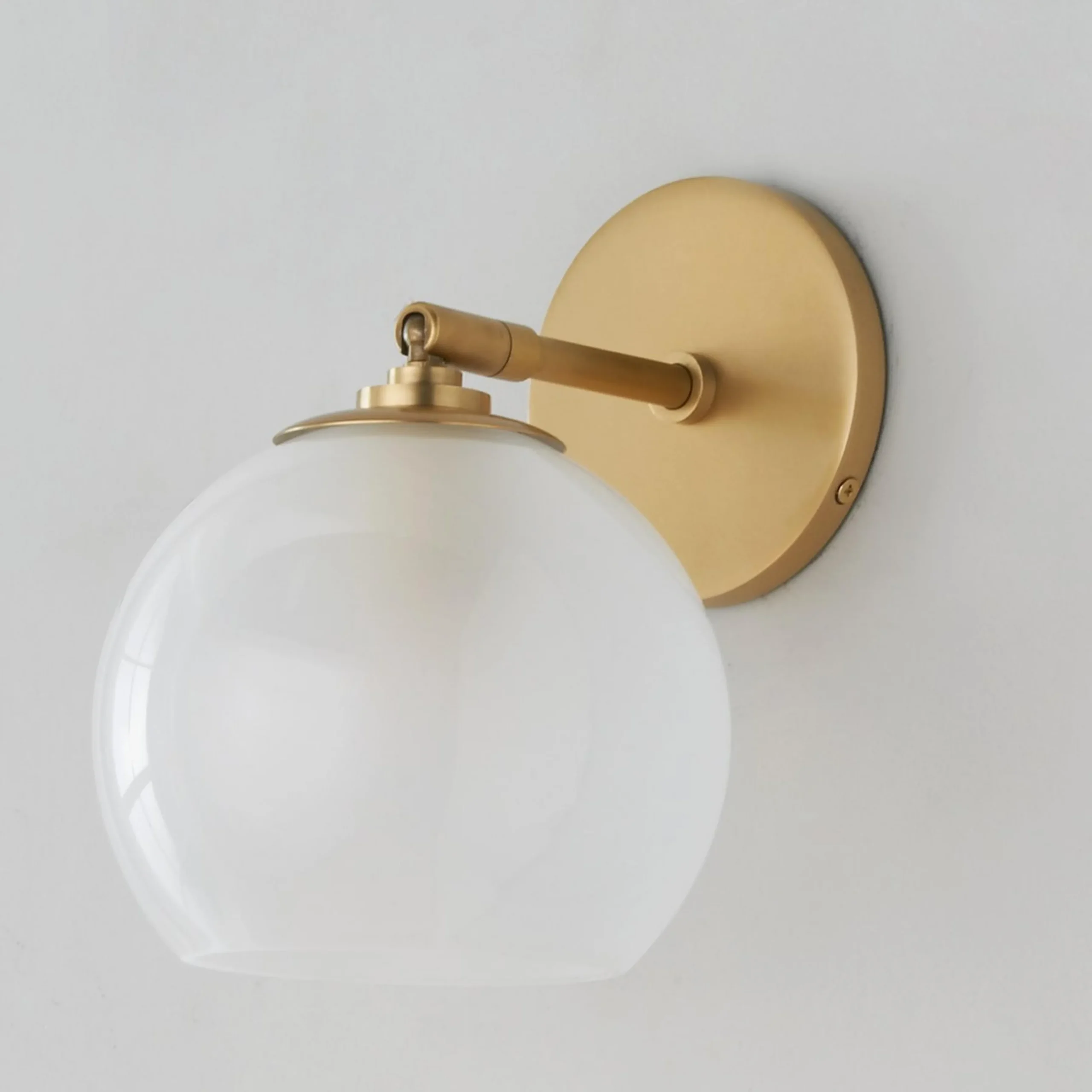 Functional Globe Sconce