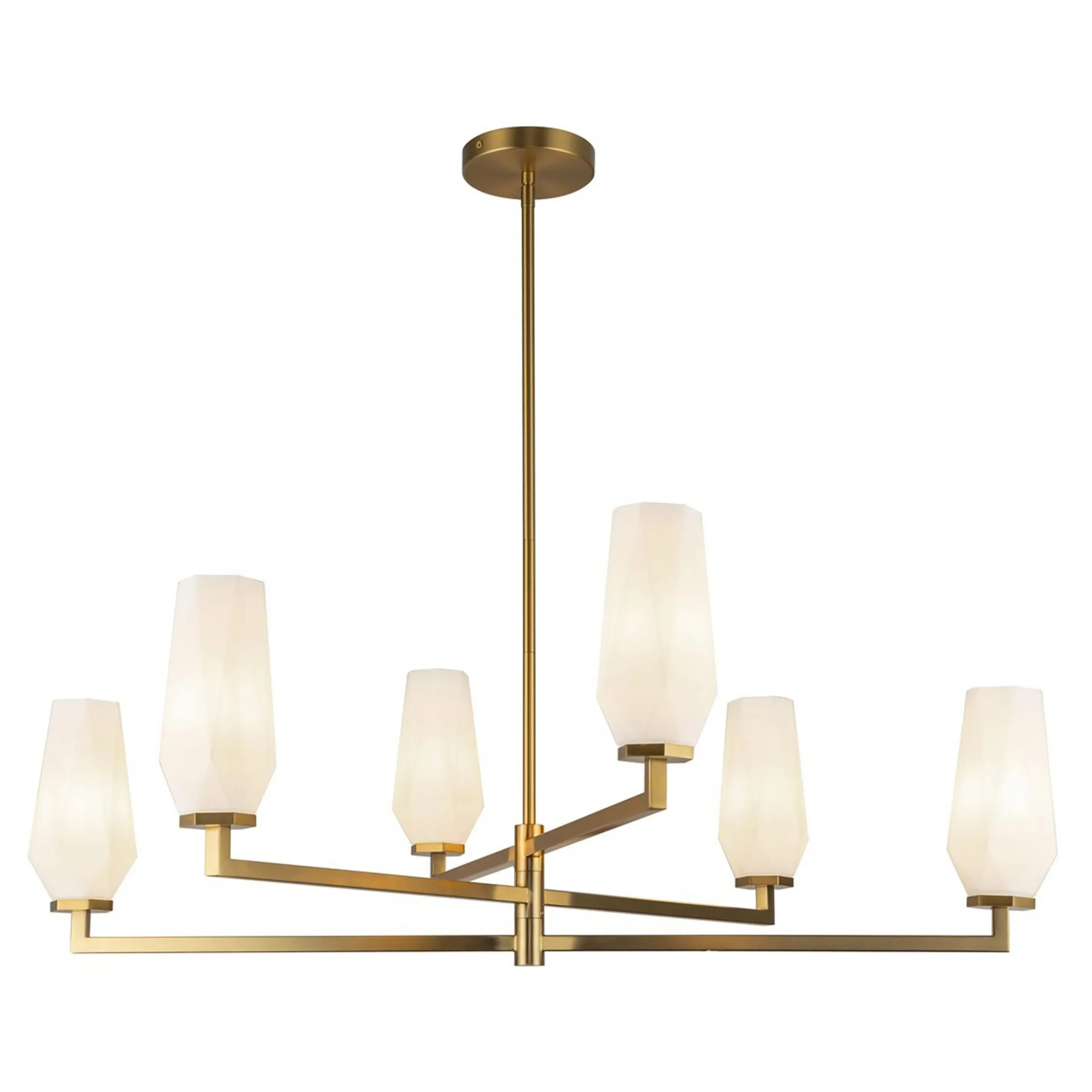 Gem-Cut Chandelier