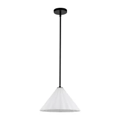 Gently Pleated Pendant - Small
