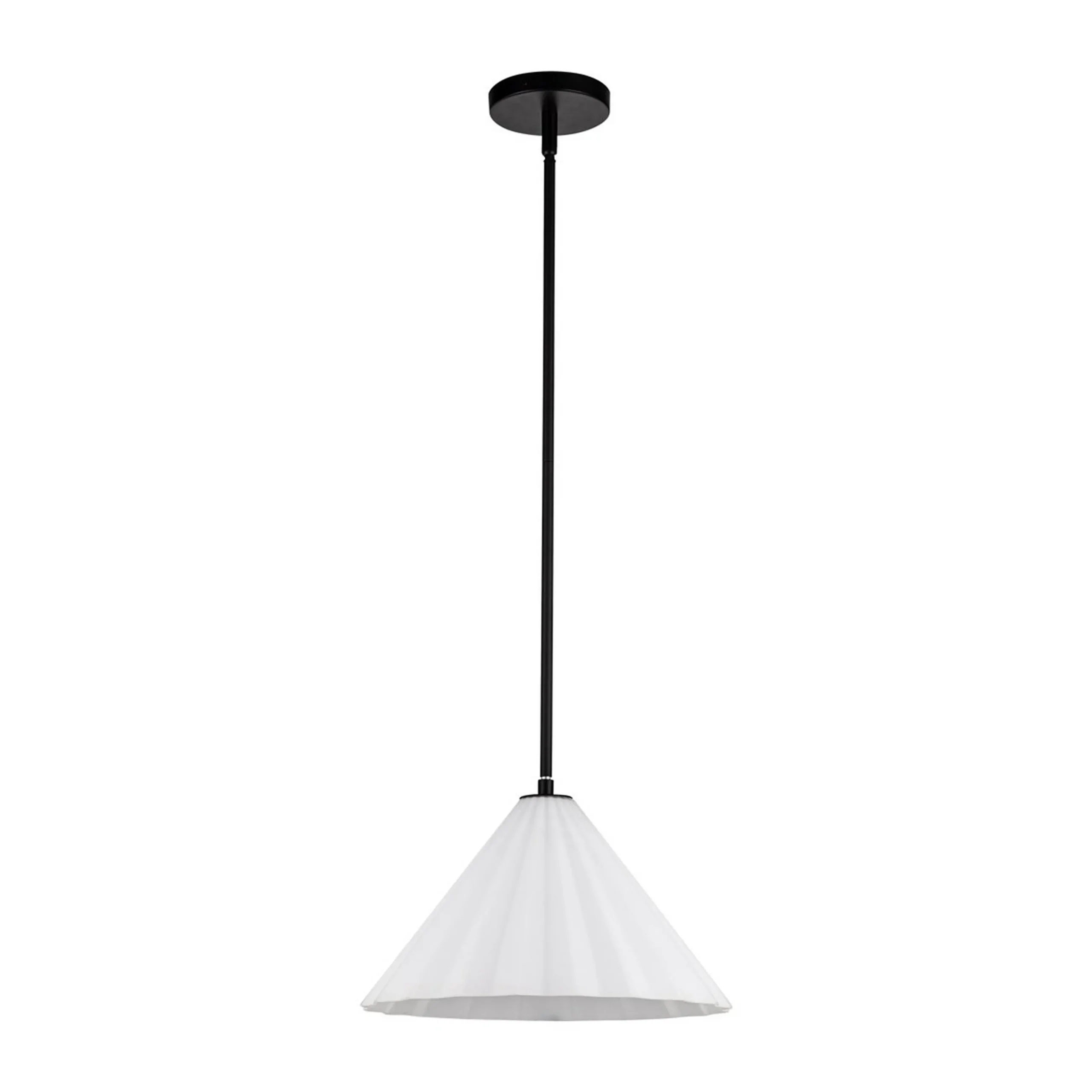 Gently Pleated Pendant - Small