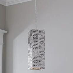 Geometric Tower Pendant