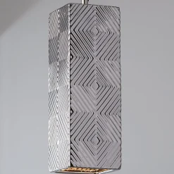 Geometric Tower Pendant