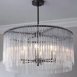 Glass-cicles Chandelier