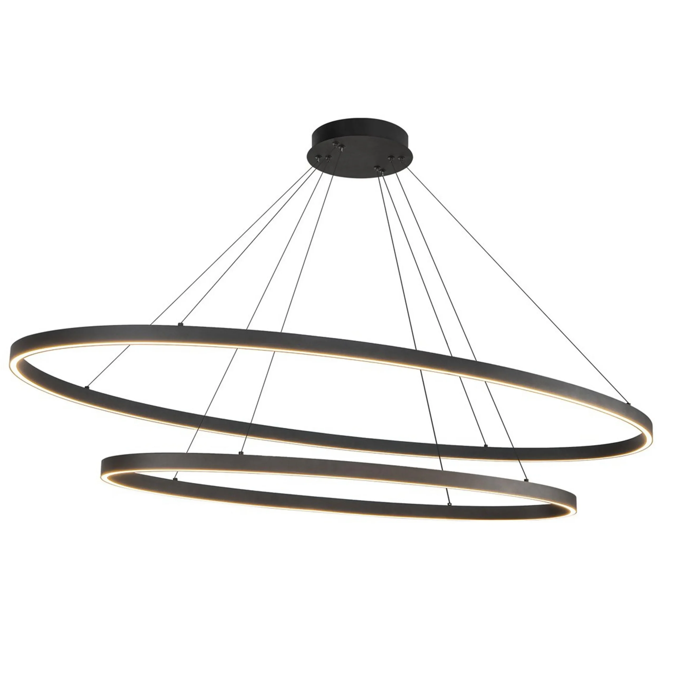 Gleaming Halo LED Chandelier - Large