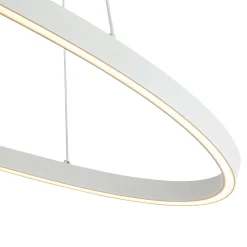 Gleaming Halo LED Chandelier - Small