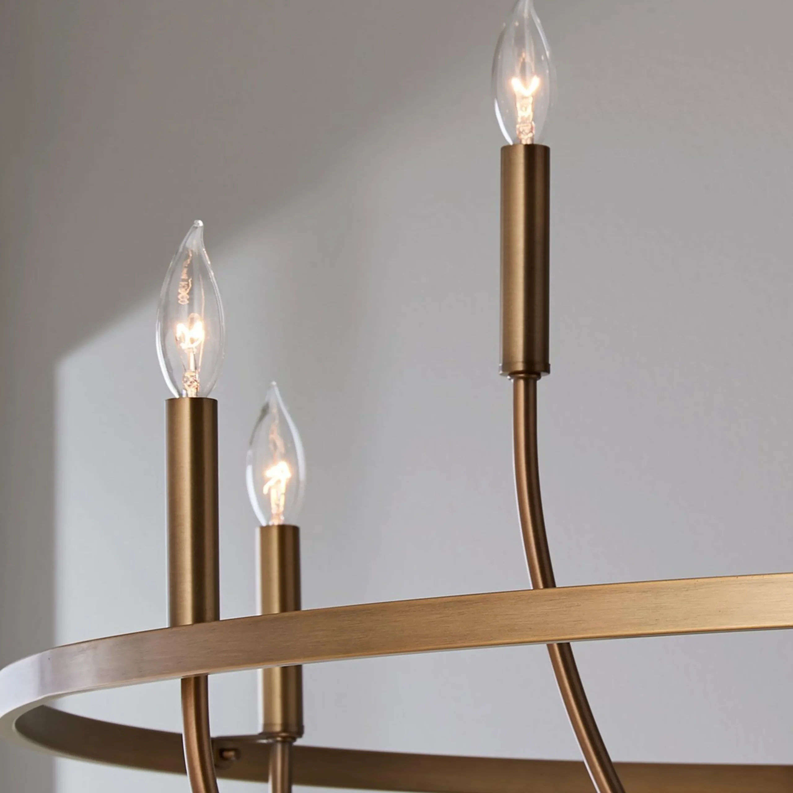 Graceful Curve Chandelier - Large
