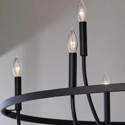 Graceful Curve Chandelier - Large
