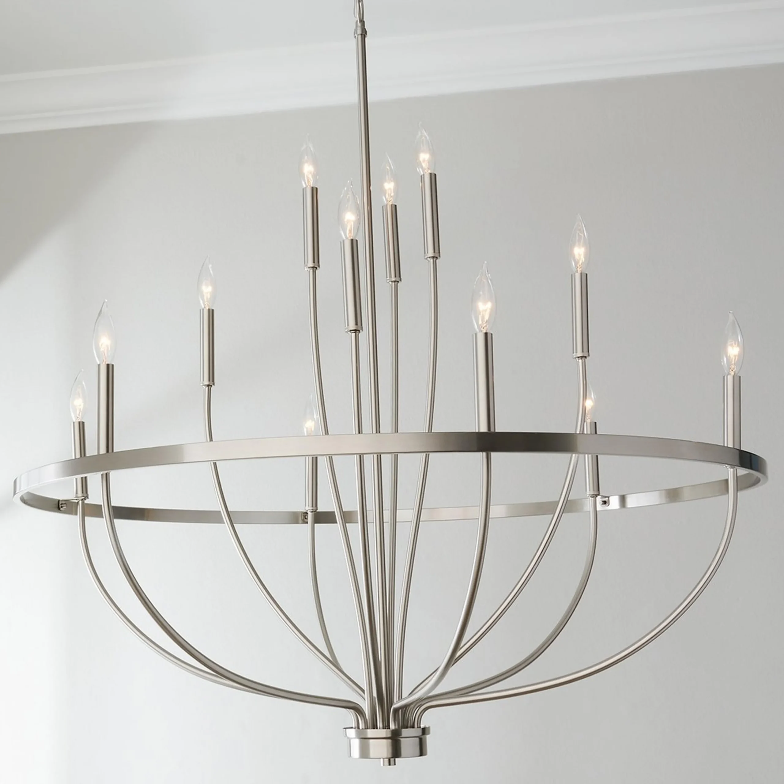 Graceful Curve Chandelier - Large