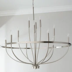Graceful Curve Chandelier - Large