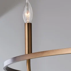 Graceful Curve Chandelier - Medium