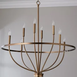 Graceful Curve Chandelier - Medium