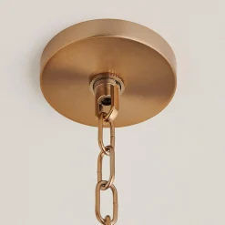 Greek Key Convertible Ceiling Light