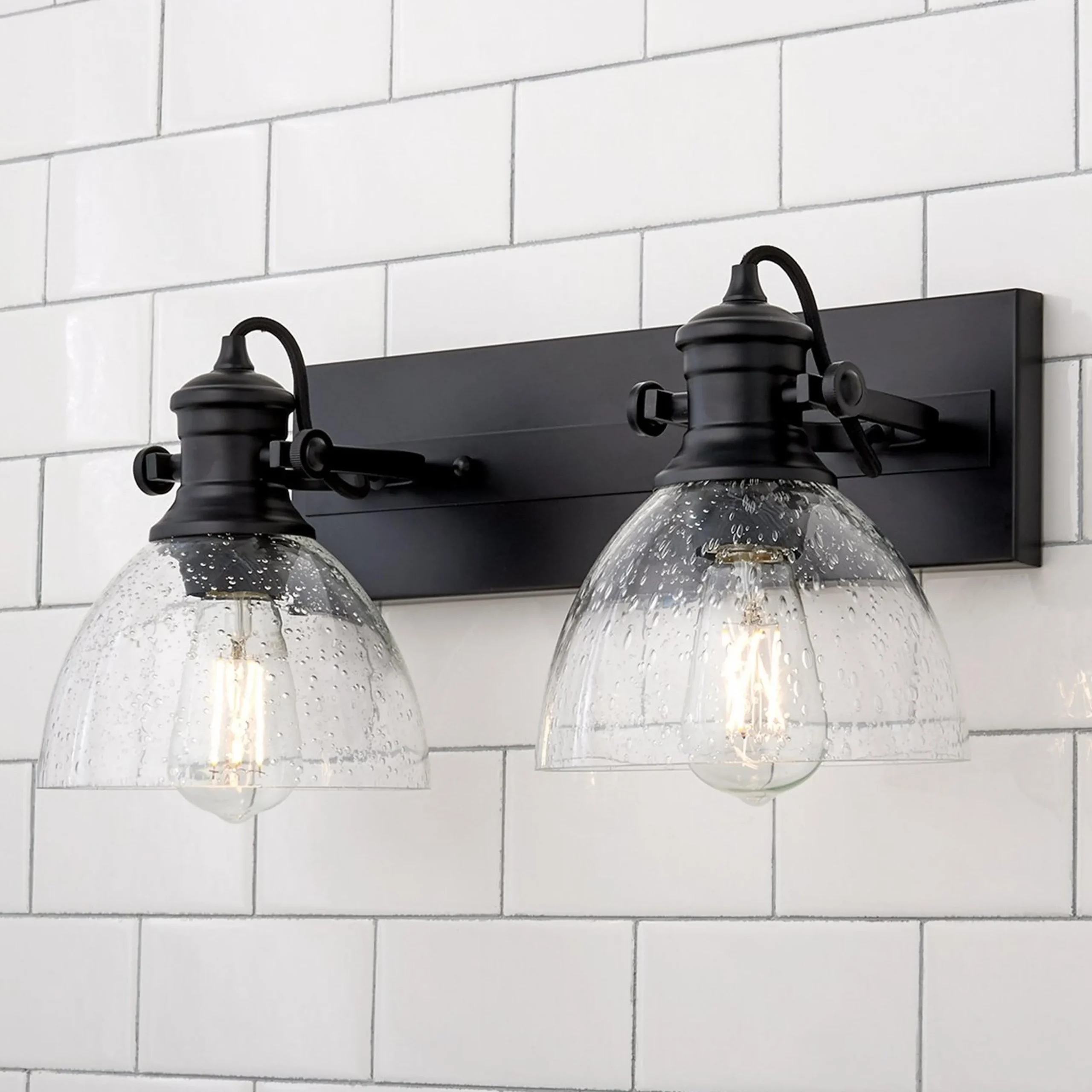 Gwynn Isle Dome Vanity Light - 2 light