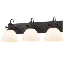 Gwynn Isle Dome Vanity Light - 3 light