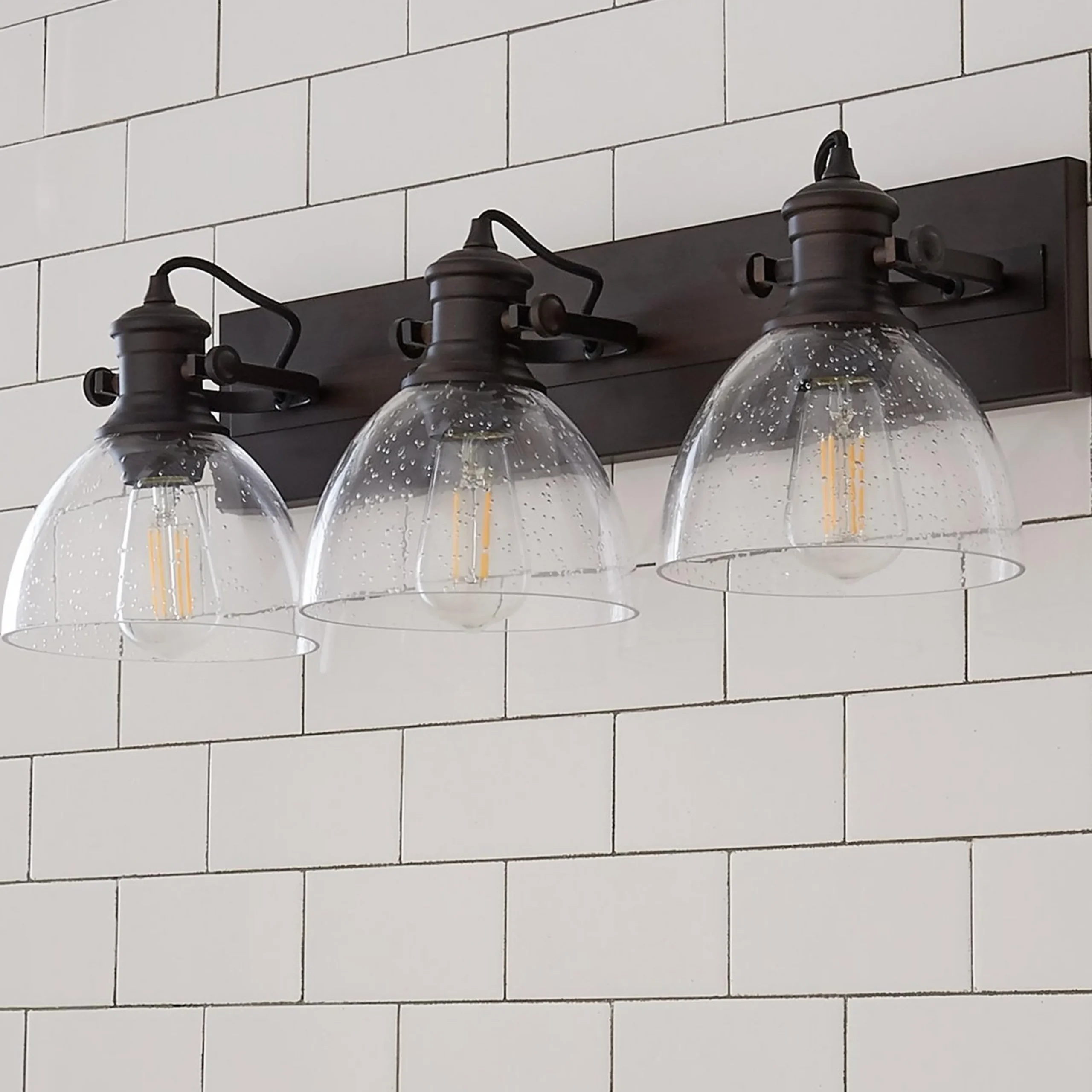 Gwynn Isle Dome Vanity Light - 3 light