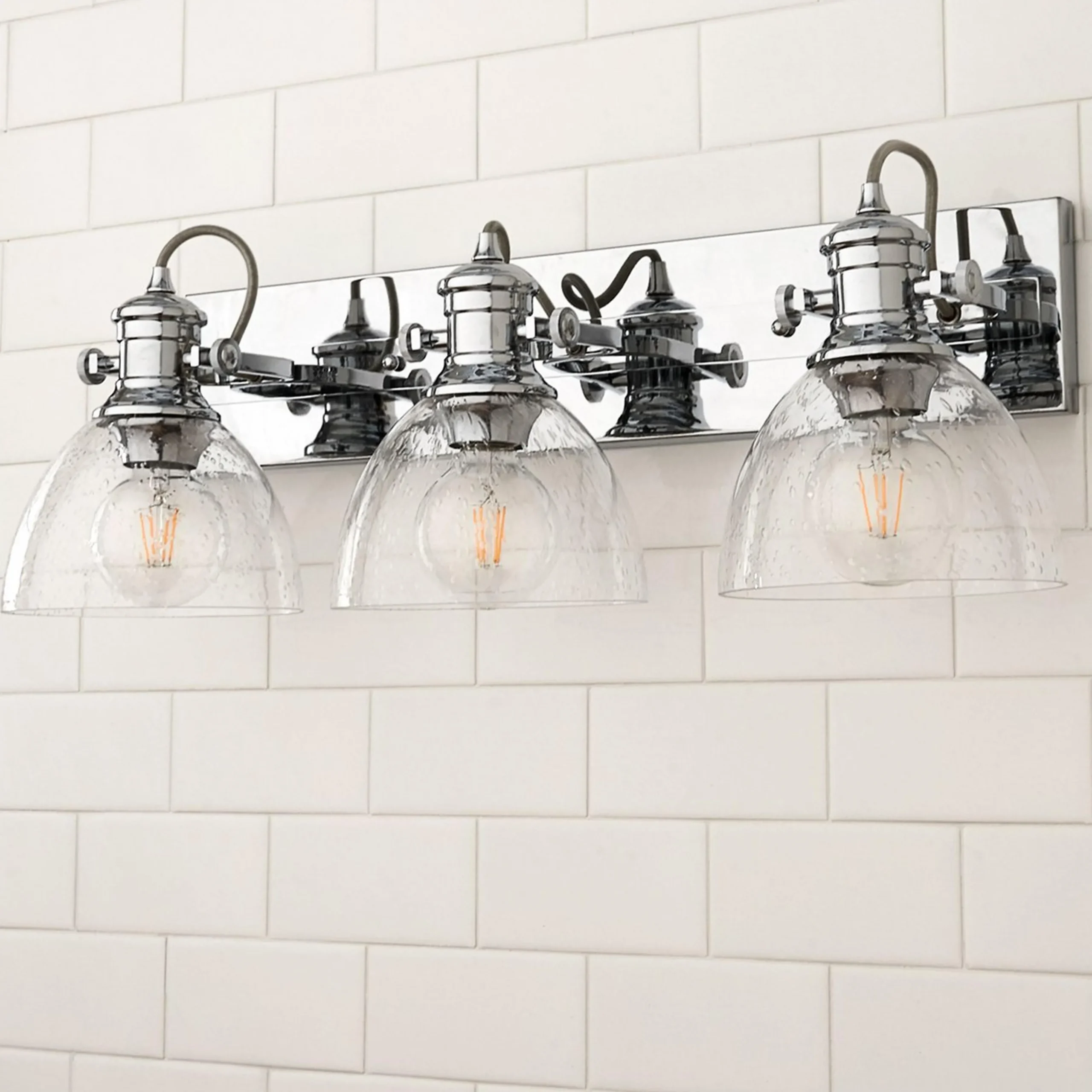 Gwynn Isle Dome Vanity Light - 3 light