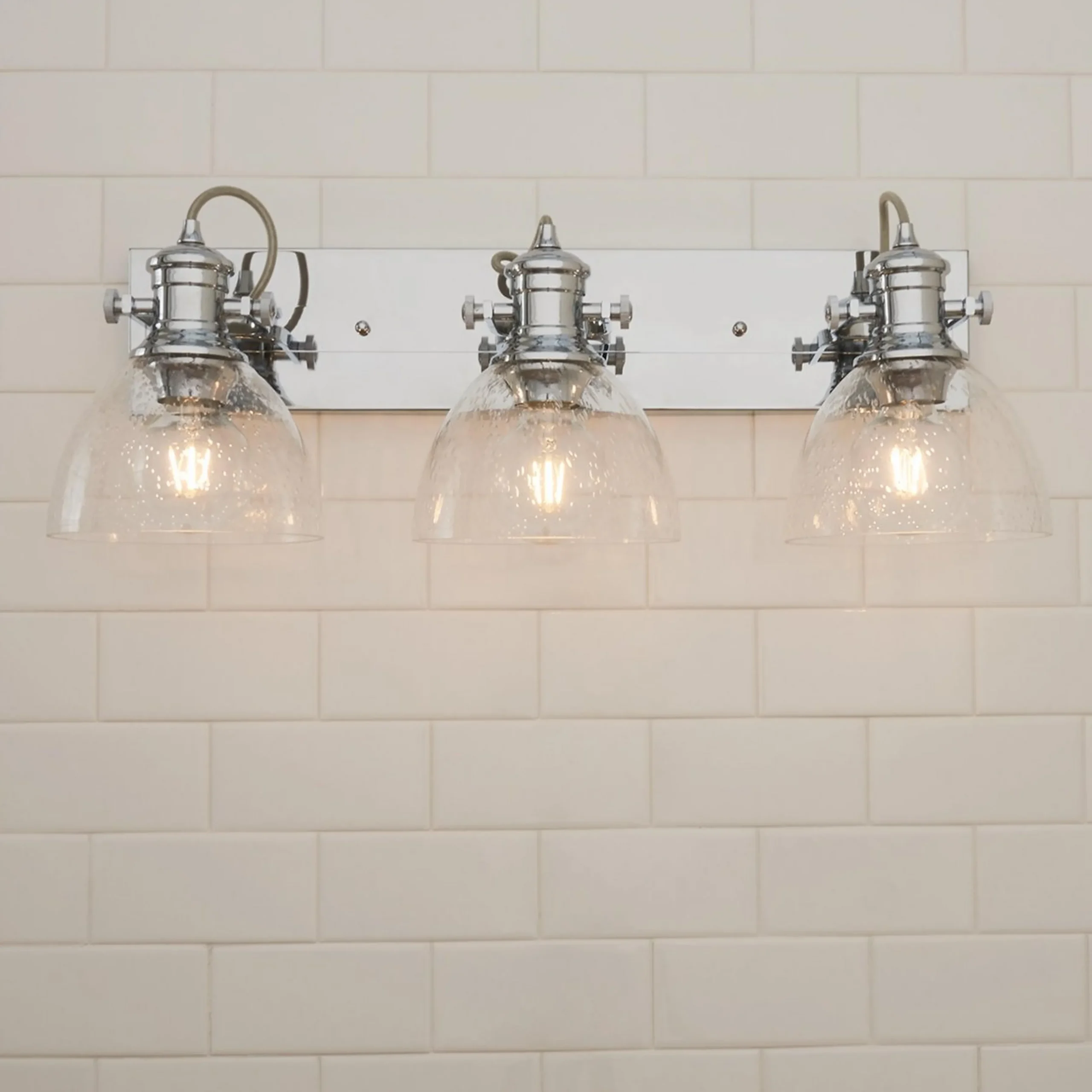 Gwynn Isle Dome Vanity Light - 3 light