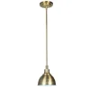 Hammered Metal Pendant Light - Small