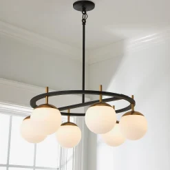 Harmony Globes Circular Chandelier