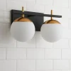 Harmony Globes Vanity Light - 2 light