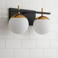 Harmony Globes Vanity Light - 2 light