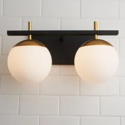 Harmony Globes Vanity Light - 2 light