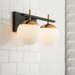 Harmony Globes Vanity Light - 2 light