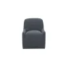 Hecuba Rolling Dining Chair - Fabric