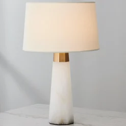 Hedley Cordless LED Table Lamp - Alabaster