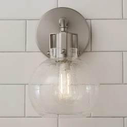 Hinley Seeded Glass Sconce