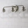 Hinley Seeded Glass Vanity Light - 3 Light