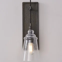 Historic Industrial Seeded Sconce