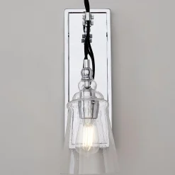 Historic Industrial Seeded Sconce