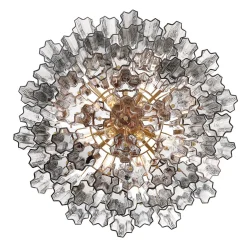 Imondo Chandelier - 12 Light - Smoke