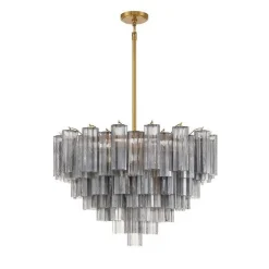 Imondo Chandelier - 16 Light - Smoke