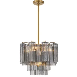 Imondo Chandelier - 4 Light - Smoke