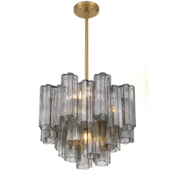 Imondo Chandelier - 4 Light - Smoke